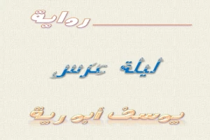 غلاف كتاب ليلة عرس بقلم يوسف أبو رية غلاف كتاب ليلة عرس بقلم يوسف أبو رية